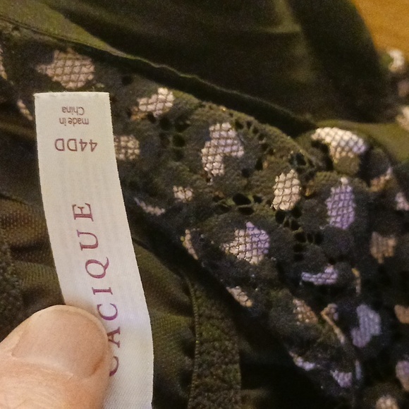 CACIQUE NYLON AND LACE BABYDOLL , 26/28, VALENTINE'S DAY - Picture 8 of 10